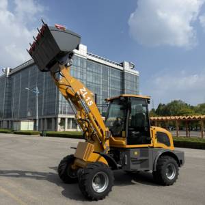 Wheel-type diesel Wheel <span class=keywords><strong>Loader</strong></span> dilengkapi dengan mesin Euro V Yunnei, sebagian besar digunakan untuk pemuat pertanian, untuk dijual - Product Image 3