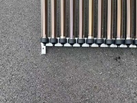 25/50 Tubes caloduc capteur solaire sous pression système de chauffe-eau solaire fendu produire de l'eau chaude