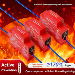 DINレール式熱火災エアゾール自動消火器 電気ボックス配電盤防火設備 - Product Image 4