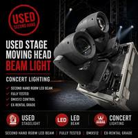 Projecteur laser IP65 d'occasion pour éclairage de scène RGBW DMX512, idéal pour concerts, DJ et performances en club - Reconditionné