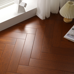 Planche de sol SPC à chevrons résistante à l'usure et antidérapante à pose rapide pour le développement <span class=keywords><strong>immobilier</strong></span> - Product Image 4