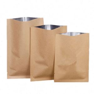 Sac en papier kraft à ouverture supérieure, 7x10cm, promotionnel, vente chaude - Product Image 2