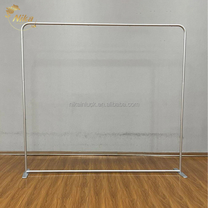 NIKA Tenda Decorativa Personalizzata 8x8ft Lavabile Portatile Elegante per Matrimoni Eventi e Feste - Product Image 5