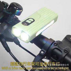 Junhaojie <b>Flashlight</b> 1800mAh <b>Rechargeable</b> With Magnetic Base And Usb C Charging For Bicycle And Outdoor Use - Product Image 2
