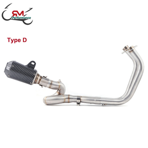 Sistema de Escape Completo con Silenciador y Tubo Medio para Motocicleta <span class=keywords><strong>KAWASAKI</strong></span> ER6N <span class=keywords><strong>ER6F</strong></span> NINJA650R Ninja 650 Z650 2017 2018 2019 <span class=keywords><strong>2020</strong></span> - Product Image 6