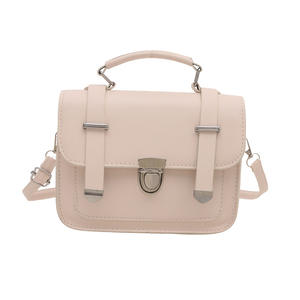 Sac à bandoulière carré petit format pour femme, style japonais distinctif, rétro, tendance, en PU, avec fermeture éclair, pour l'été - Product Image 5