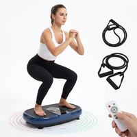 Plaque vibrante amincissante 200W Power Fit : Appareil de fitness amincissant et brûle-graisse ultra-mince à prix abordable