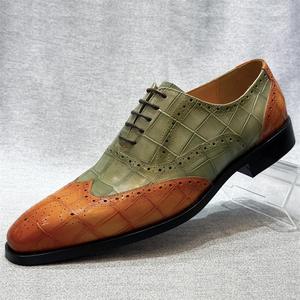 Chaussures habillées pour hommes de style européen - Lacets en cuir de qualité supérieure, coloris d'automne, idéales pour le bureau et les affaires - Product Image 3