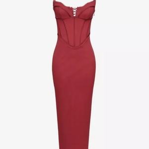 ชุดเดรสผ้าลินินสายเดี่ยวแบบวินเทจสำหรับผู้หญิง ดีไซน์หรูหรา ปรับแต่งได้ตามต้องการ เหมาะสำหรับฤดูร้อน - Product Image 2