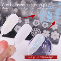 Gel Blooming Haute Pigmentation – Lot de 9 Couleurs – Sans Résidu – Pour Nail Art Dégradé et Effet Estompé – Consistance Épaisse – Usage Professionnel en Salon