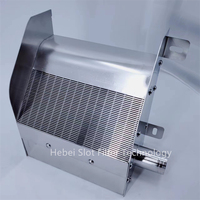 Filter Coanda Stainless Steel 304 316L 1mm 0.5mm Slot/Aperture, Kotak Saringan Coanda untuk Rumah Tangga atau Pembangkit Listrik Tenaga Air