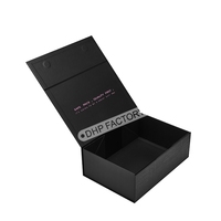 Boîte cadeau en carton rigide avec fermeture magnétique, emballage de luxe sur mesure, grand format, finition mate, papier UV spot