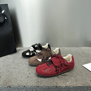 Baskets de sport décontractées <span class=keywords><strong>pour</strong></span> <span class=keywords><strong>femmes</strong></span>, motif léopard, style allemand, nouvelle collection 2026, rétro et tendance, en maille respirante - Product Image 4