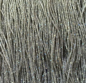 Genuine Natural Translucent <strong>Gray</strong> Labradorite Loose Beads High Grade Round Shape 6mm 8mm 10mm - Product Image 5