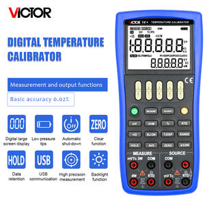 VICTOR 14 +-calibrador de temperatura con funciones de medición y fuente - Product Image 2