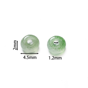 Cuentas de Vidrio Coloridas de 2x4mm, Cuentas Redondas Sueltas para Bisutería Hecha a Mano, Precio de Fábrica - Product Image 4