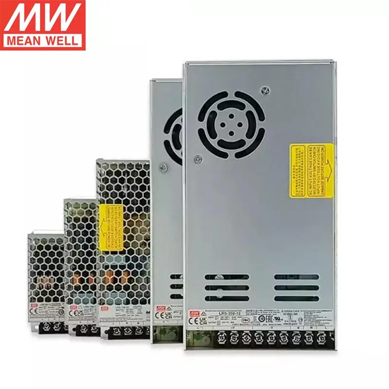 Meanwell 48 V Stromversorgung LRS Serie 2~3.3 V 4.2 V 12 V 15 V 24 V 36 V 48 V Schaltstromversorgung 35 W ~ 600 W original Mean Well 5 V