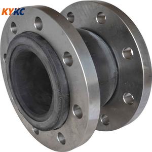 Accoppiamento in Gomma per Pompa ad Alta Pressione, Flangia Flessibile in Acciaio Inox Zincato, Raccordi per Tubi Morbidi - Product Image 2