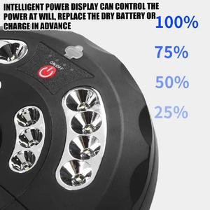 Lampes de parasol d'extérieur, 3 modes réglables, étanches, rechargeables, pour jardin, piscine, cour - Product Image 4