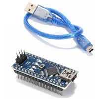 Nano V3.0 ATMEGA328 FT232RL Versión Oficial Compatible con Win7 Win8
