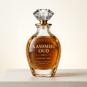 Huile de parfum concentrée Oud du Cachemire pur, parfum préféré des Arabes, longue durée, unisexe, pour usage quotidien - Product Image 1