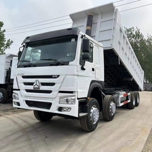 <span class=keywords><strong>Camion</strong></span> benne diesel Sinotruck Howo 8x4 371HP 12 pneus d'occasion pour travaux lourds de construction et d'infrastructure en Afrique - Vente - Product Image 3