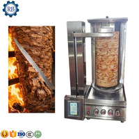 Machine automatique à kebab doner, machine à shawarma, grill à gaz et électrique, robot à shawarma