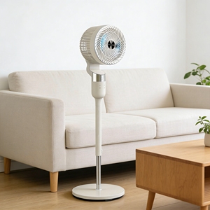 Ventilateurs sur pied oscillants 3D modernes pour la maison, ventilateurs électriques portables avec télécommande, vente en gros de ventilateurs sur pied - Product Image 4