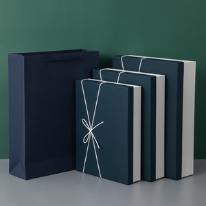 特注10インチギフト包装箱バルク包装紙箱カスタムサイズリボンボウ付き現在 - Product Image 2