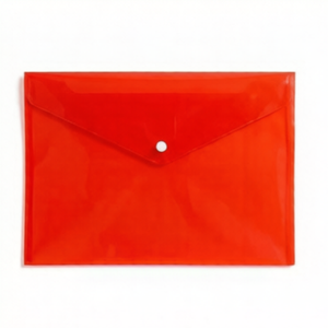 Colorful A4 PP <b>Plastic</b> <b>Pocket</b> File Folder Snap Button Document Envelope, School Wallet Binder Holder for Students - Product Image 3