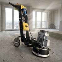 Offre Spéciale CFS-GDE320 Ponceuse de bord de sol 320 mm avec moteur et boîte de vitesses, collecteur de poussière, pour béton, 220V/380V