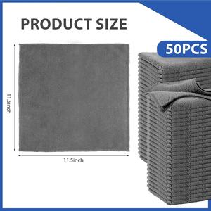 Serviette de séchage en microfibre à boucles torsadées pour le lavage et le nettoyage des voitures, en microfibre de qualité supérieure pour l'entretien automobile - Product Image 2