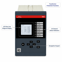 Relé de Protección Diferencial con Transformador Ethernet Dual LAN1 LAN2 RS485 Modbus Modular Enchufable para Sobrecorriente SCADA Fabricante