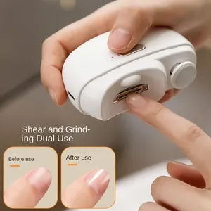 Wholesale <b>Smart</b> <b>Home</b> Products Modern Nail Polisher & Anti-Pinch Automatic Cutter Multi-Function File for Kids Adults - Product Image 3