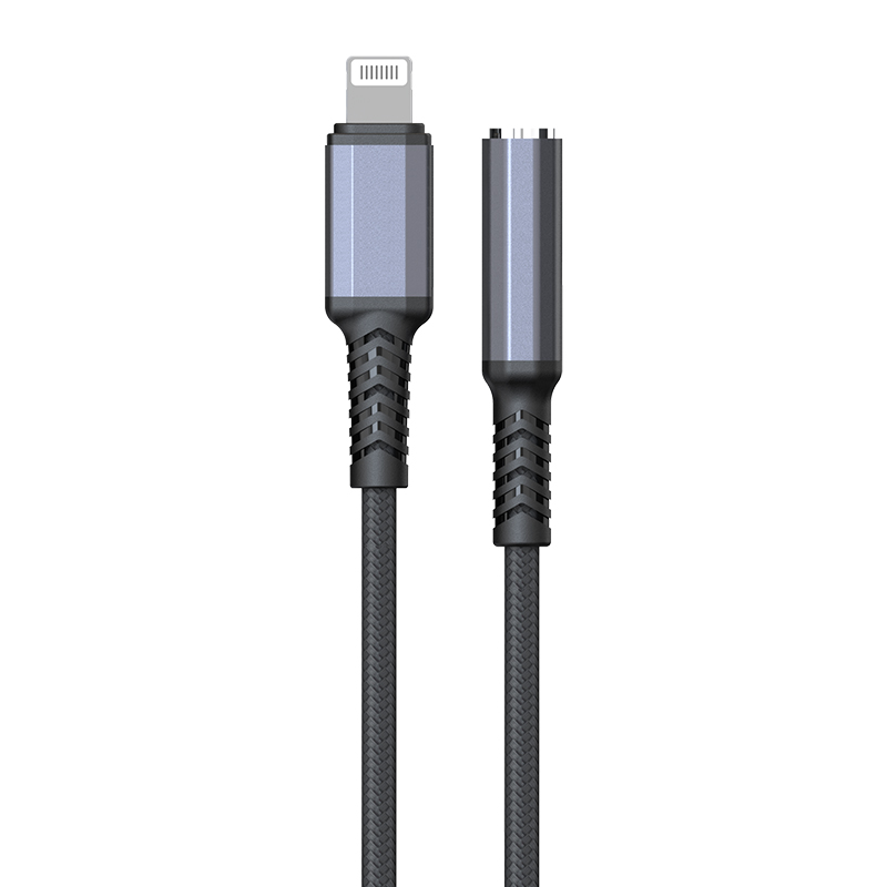 XCOSO Custom factory mfi certified aux cable iphone audio & video cables gentleman jack iphone splitter iphone for call