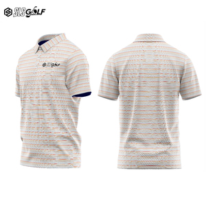 Polo de golf professionnel léger, respirant, à séchage rapide, sans coutures, entièrement imprimé par sublimation - Product Image 1