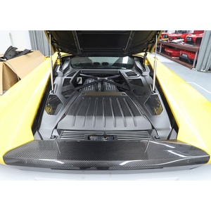 Panel Decorativo de Fibra de Carbono para el Compartimento del Motor Trasero, Nuevo, para Huracán LP580/610, 2017-2019 - Product Image 4