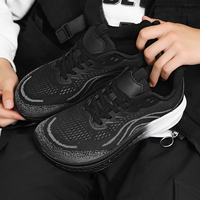 Chaussures de course pour hommes sur nuage, large boîte à orteils, baskets de jogging, design de chaussures confortables, services de fabrication de chaussures personnalisées
