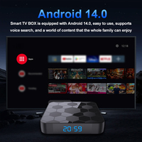 Topleo Smart TV Box Rockchip RK3518 Quad Core Android 14 4K WiFi TV Streaming Smart Android Tv Box
