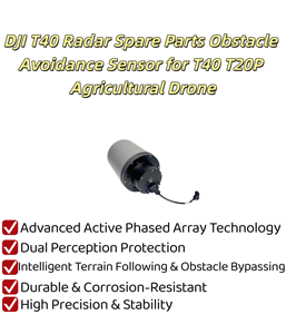 Radar de Evitación de Obstáculos Omnidireccional de 360° para DJI T40, Dron Agrícola de Plástico con Percepción en Todo Clima - Product Image 6