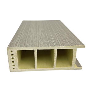 Profilé en U pour porte en WPC, étanche et anticorrosion pour zones côtières, taille et couleur personnalisées - Product Image 1