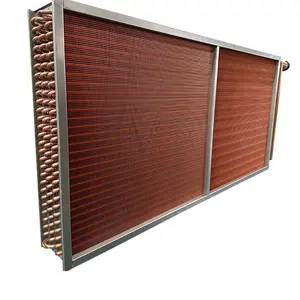 industrial Copper Tube Fin Heat Exchangers for air conditioning
