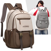 Nouveau modèle de sac à dos scolaire léger pour garçons et filles, grande capacité, protection du dos, adapté aux déplacements professionnels