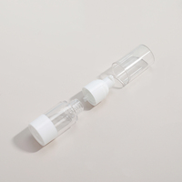 Nuevo estilo Refull White & Transparent Airless Pump Bottle para cosméticos