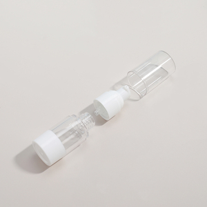 Nouveau style de bouteille de pompe sans air blanche et transparente <span class=keywords><strong>Refull</strong></span> pour cosmétique - Product Image 5