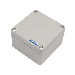 Caja de aluminio fundido a presión IP66 de alta calidad, caja de conexiones de terminales exteriores de Metal impermeable
