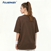 T-shirt pour femme Kuenzi 7A antibactérien, sensation de fraîcheur, parfum menthe, cuir, séchage rapide, coton, polyester, lyocell, Sorona, 165GSM