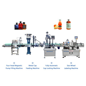 מכונת מילוי בושם אוטומטית מכונת מילוי בקבוק זכוכית נוזלית - Product Image 1