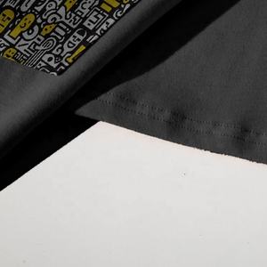 OEM T-shirt unisexe à impression personnalisée avec poche Impression numérique 100% coton de haute qualité disponible en différentes tailles - Product Image 6