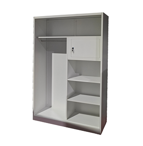 תבניות מותאמות אישית פלדה אלמירה ארון בגדים ארון בגדים ארון בגדים לחדר שינה 2 הזזה - Product Image 5